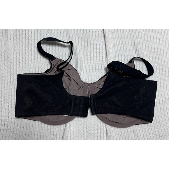 Wacoal Back Appeal Full Coverage Underwire Bra 855303 Black Sz 36DDD - Picture 4 of 8